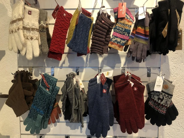 Strickwaren aus Alpakawolle