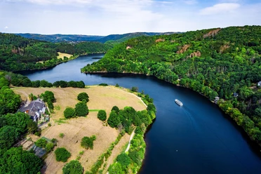 Fahrt durch den Nationalpark Eifel