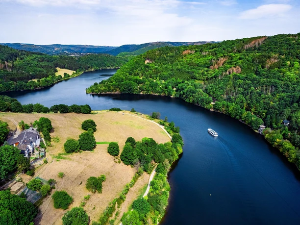 Fahrt durch den Nationalpark Eifel