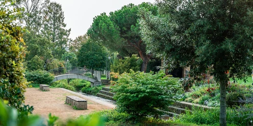 Der Untere Kurpark ist im englischen Stil angelegt