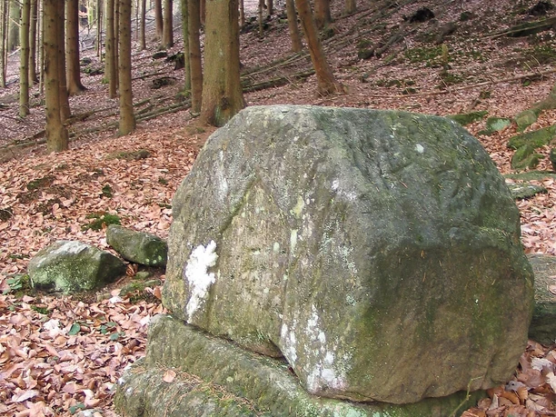 Römische Gräber von Holsthum - Hüttengrabstein