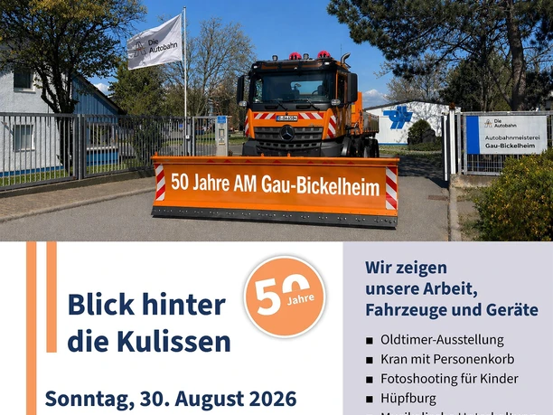 Plakat Tag der offenen Tür