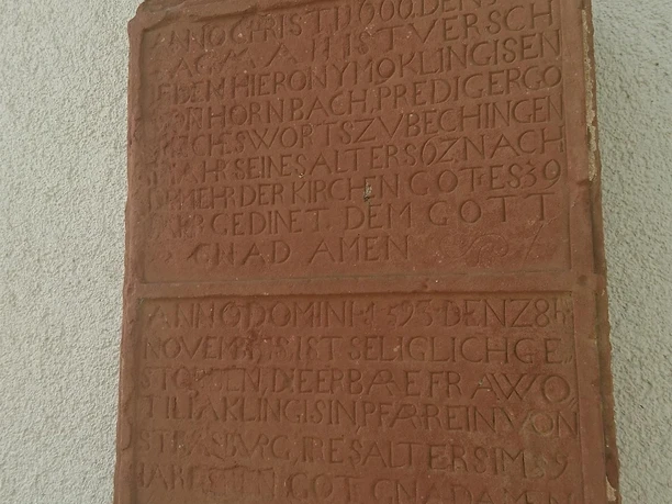 Gedenktafel