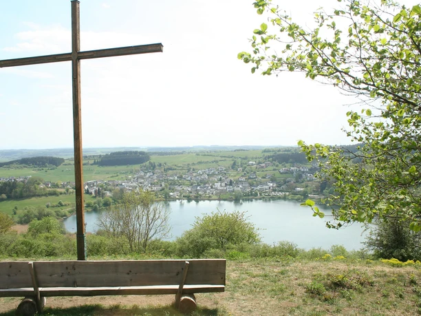 Gipfelkreuz am Maar