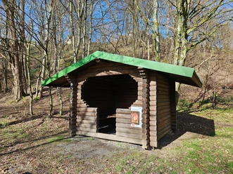 Schutzhütte am WesterwaldSteig Etappe 10