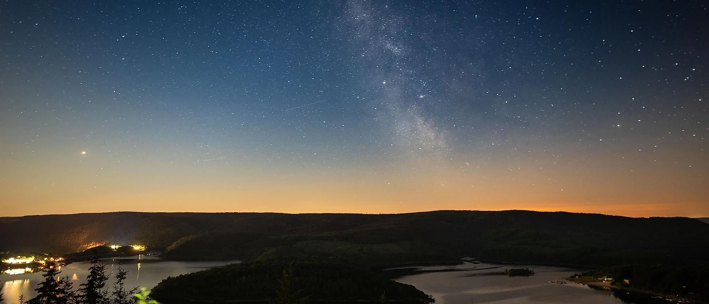 Sternenhimmel im Sternenpark Nationalpark Eifel