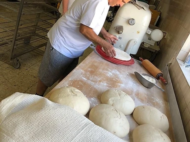 Die Vorbereitung des Brotes