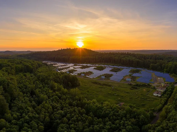 Ehemalige Militärliegenschaft - heute Solarpark