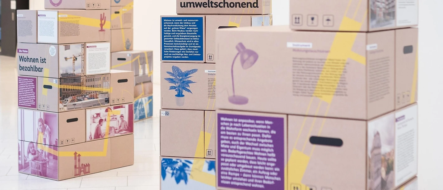 Exponate der Ausstellung