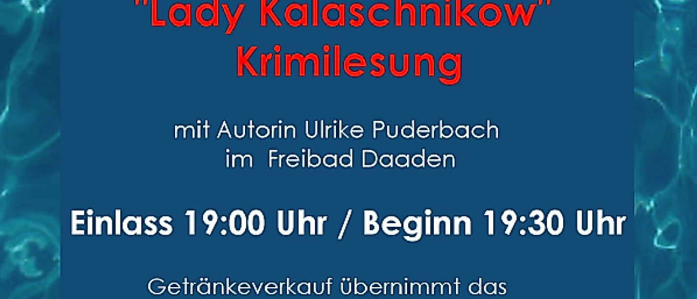 Krimilesung Freibad Daaden