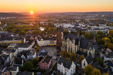Sonnenuntergang über der Altstadt