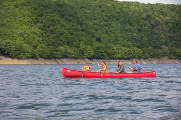Kanufahren auf dem Rursee