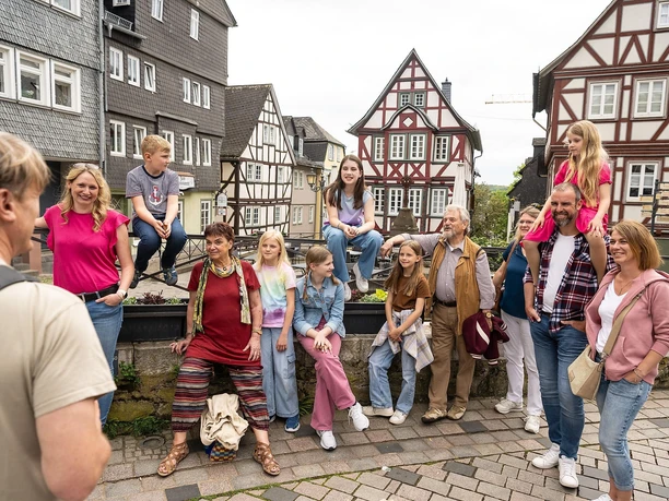 Gruppe am Kornmarkt
