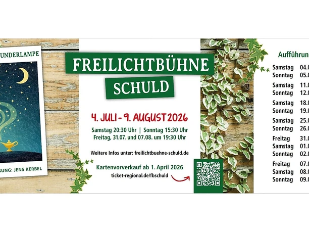 Aufführungstermine Freilichtbühne Schuld