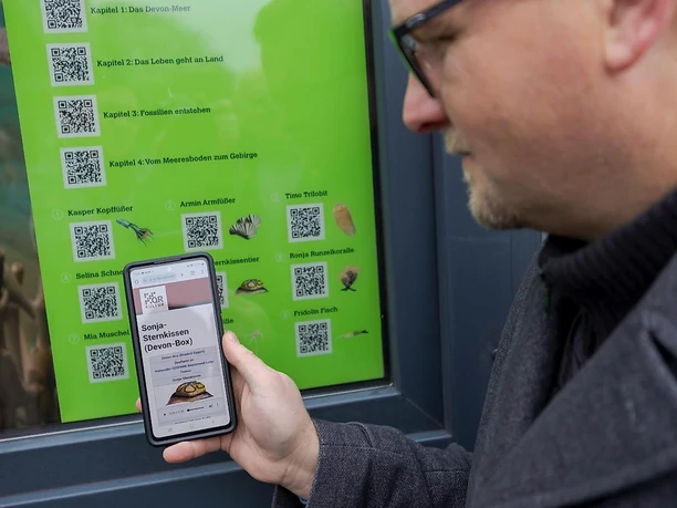 Storys lauschen via QR-Code