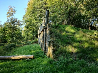 Keltenmauer Seitenansicht