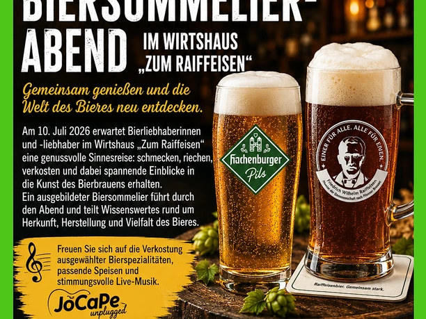 Plakat Biersommelier Abend