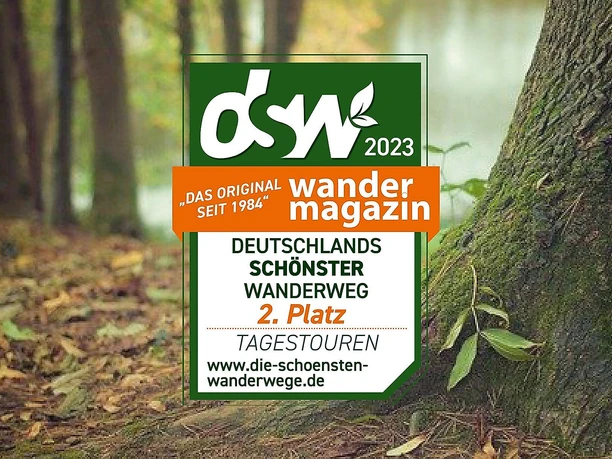 Deutschlands Schönster Wanderweg 2. Platz - Auenlandweg