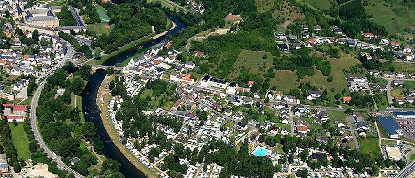 Luftbild Camping Echternacherbrück Luftbild Camping Echternacherbrück