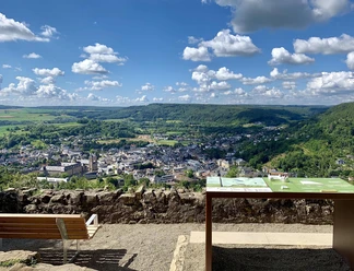 Aussicht auf Echternach von der Liboriuskapelle