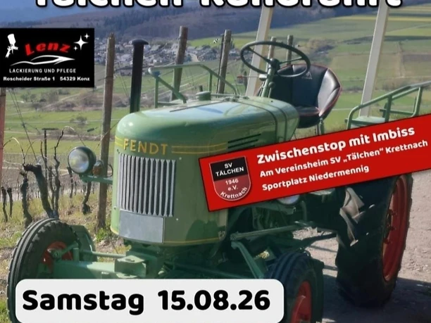 Traktortreffen mit Tälchen Rundfahrt