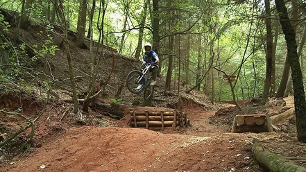Mountainbike-Parcours Trassem