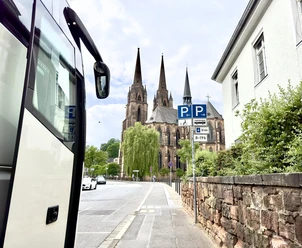 Busparkplatz Deutschhausstraße in Marburg