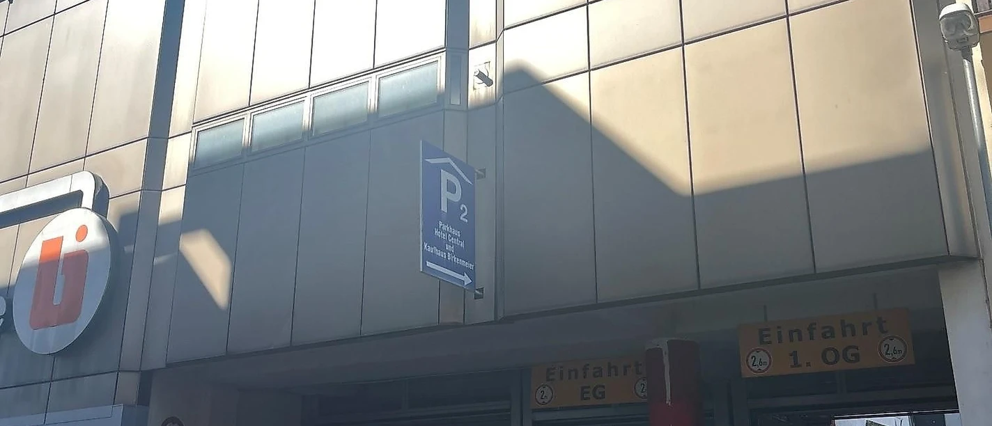 P2 Parkhaus Karolinenstraße P2 Parkhaus Karolinenstraße