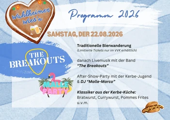 Programm am Samstag