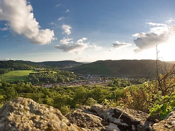 Panoramaweg Perl Blick ins Moseltal nach Frankreich