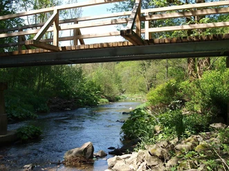 Herrenaubrücke über die Lieser