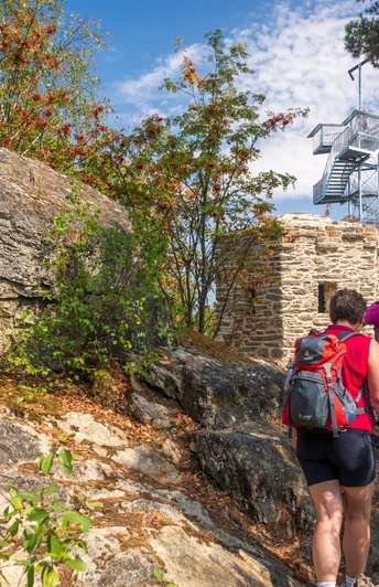 Aussichtsturm auf dem Spitzen Stein