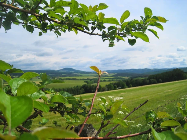 Ausblick Leudersdorf