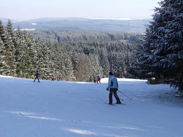 Wintersport am Schwarzen Mann