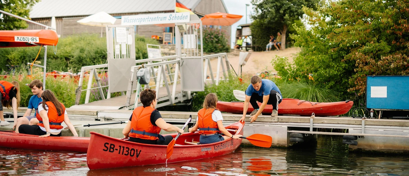 Kanustelle am Multi Kulti Fun Beach