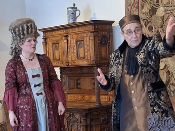 In der Ausstellung im Palais Papius