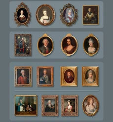 Portraits in der Ausstellung