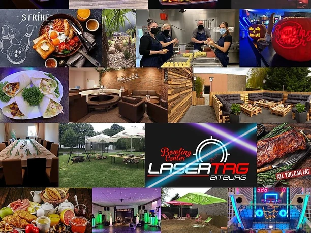 Vielfalt im Bowling Center - Lasertag Bitburg