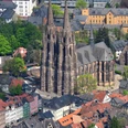 Elisabethkirche Marburg von oben