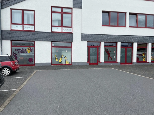 Blick vom Parkplatz