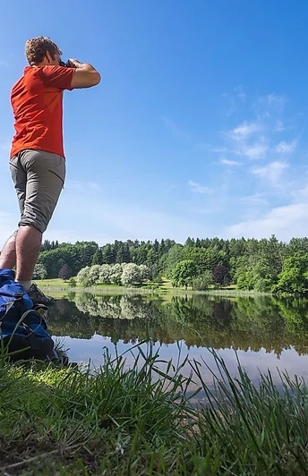 Aussichten auf der Traumschleifen Der Hochwälder
