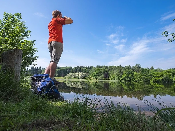 Aussichten auf der Traumschleifen Der Hochwälder