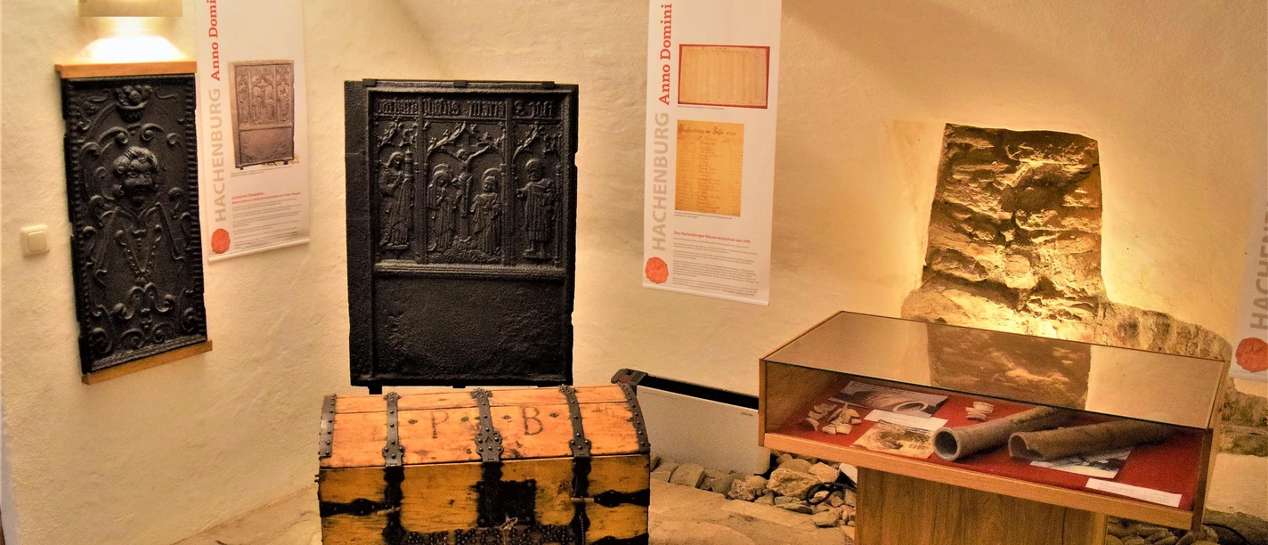 Dauerausstellung zur Stadtgeschichte im Gewölbekel