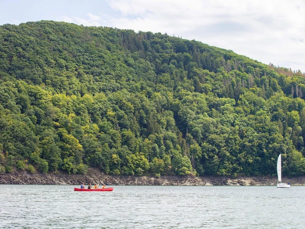 Kanufahren auf dem Rursee 2
