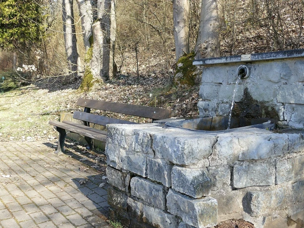 Ruheplatz für Wanderer