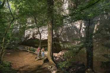 Wandern in der Wolfsschlucht
