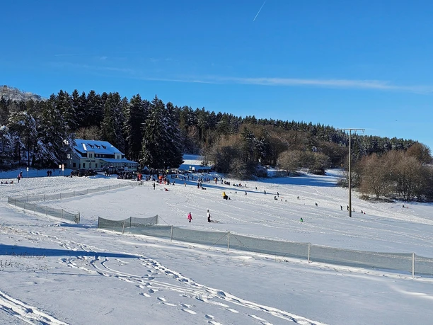 Rodeln an der Hohe Acht
