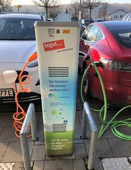 E-Auto Ladestation Tegut Marburg-Cappel