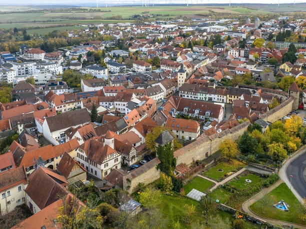 Kirchheimbolanden aus der Luft