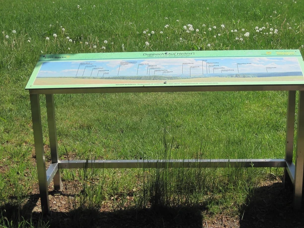 Eifelblick Auf Heilert, Tafel